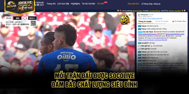 100+ giải đấu hot được Socolive cập nhật liên tục
